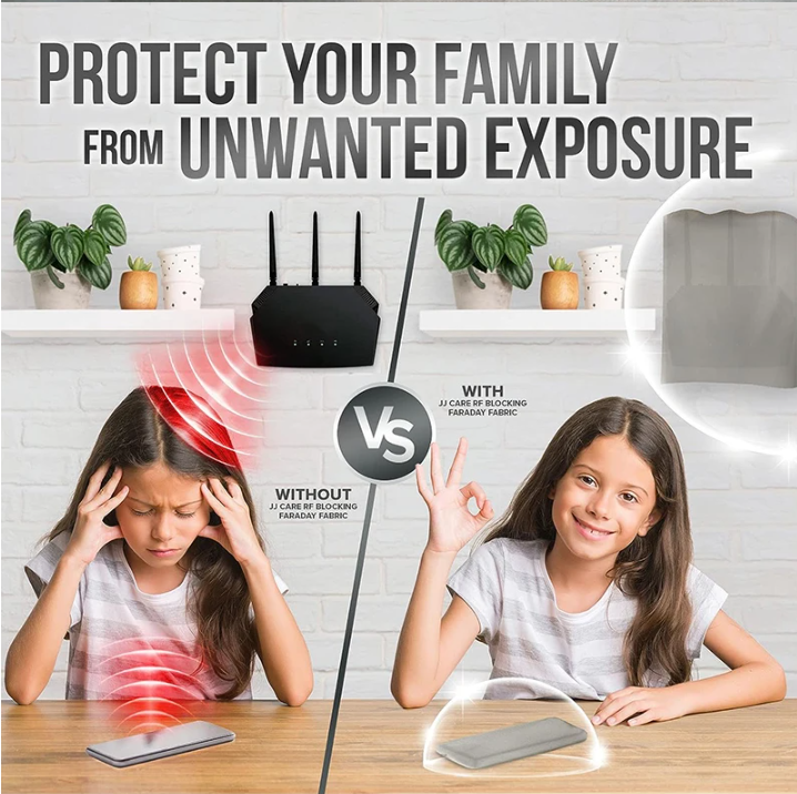 EMF Protection Shielding Fabric – Conductive Anti-Radiation Material for 5G & EMF Blocking