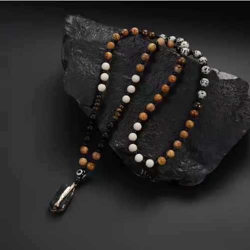 Black Tourmaline EMF Protection Necklace – Natural Energy Shield