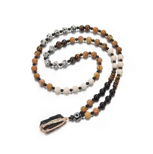 Black Tourmaline EMF Protection Necklace – Natural Energy Shield